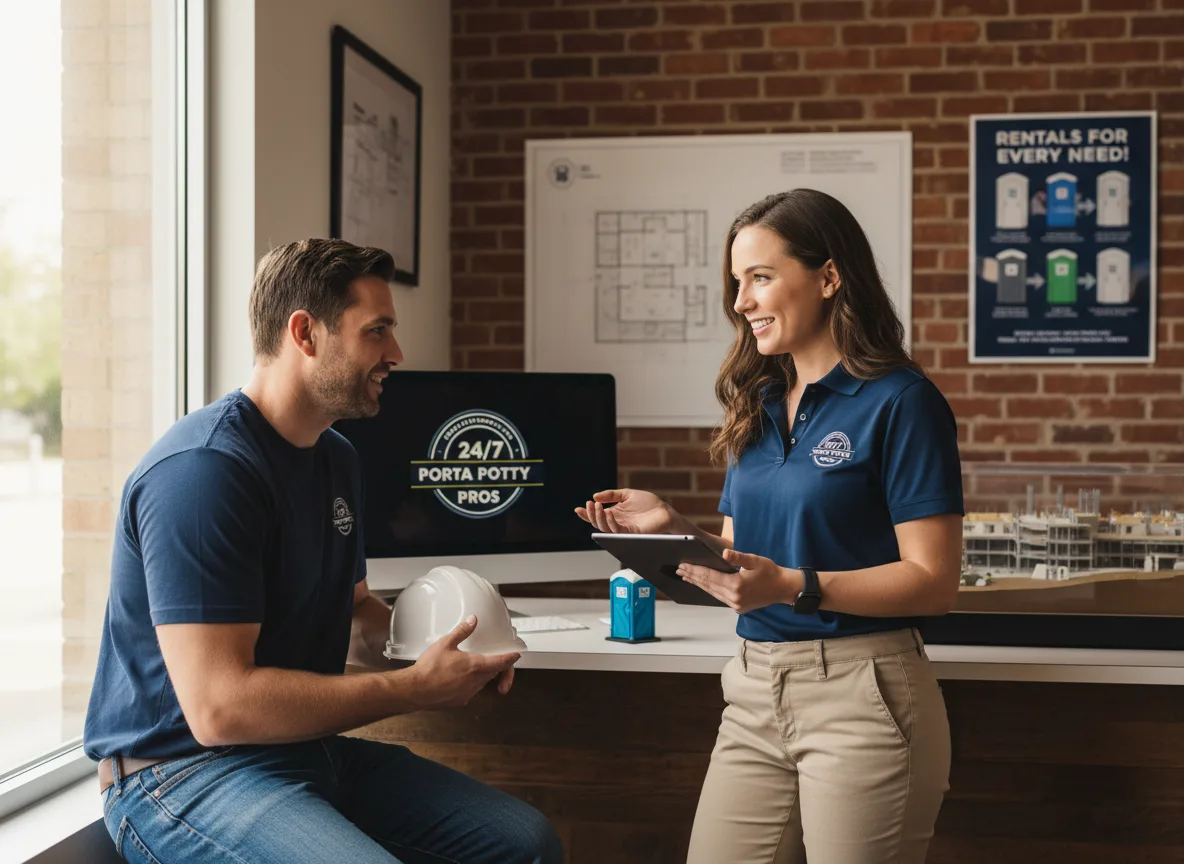 Flushing Toilet Rental Options in New Virginia, IA